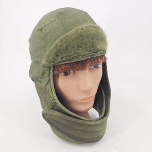 70s USGI Vietnam War 1974 Cold Weather Insulating Helmet Liner Cap Size 7 USA